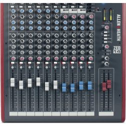 ZED-14 USB sans effet - 6 in mono, 4 stéréo, 4 AUX ALLEN & HEATH