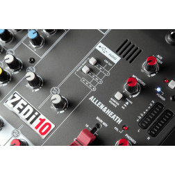 ZEDI-10 4 in mono, 2 stéréo, USB ALLEN & HEATH