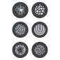 GP-GS2 GOBO Set for MG1200Bi GP-GS2 GOBO Set for MG1200Bi