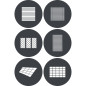 GP-GS4 GOBO Set for MG1200Bi