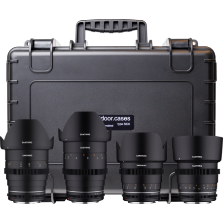 KIT 24/35/50/85 VDSLR MK2 Sony FE + Hardcase Samyang