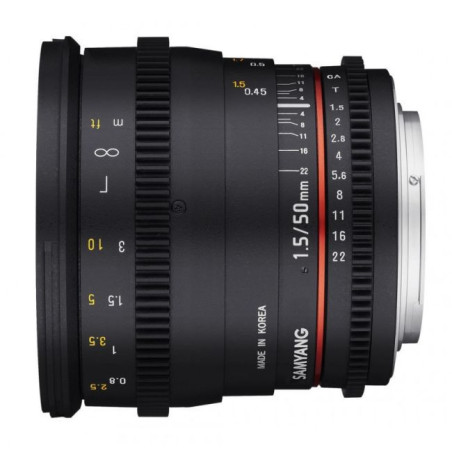 VDSLR 50mm T1.5 MK2 Canon RF