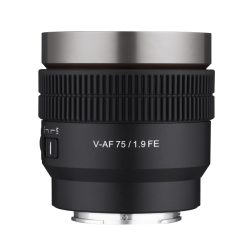 V-AF 75mm T1.9 Sony FE Samyang