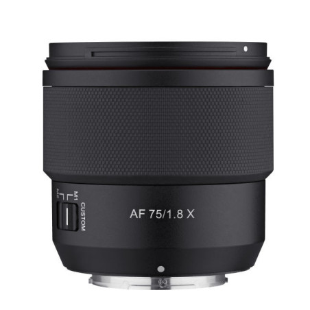 AF 75mm F1.8 Fuji X Samyang