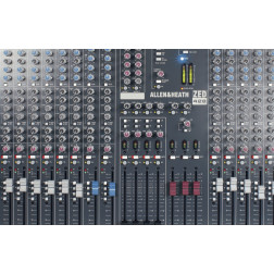 ZED-428 4 groupes - 24 in mono, 2 st, 6 AUX, 4 SUB ALLEN & HEATH