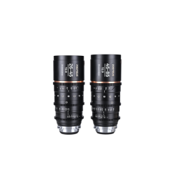 Proteus Zoom 2X Anamorphic 2-Lens Bundle (26-45mm,45-85mm) - Amber (Feet) Laowa