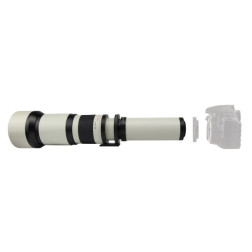 650-1300mm telephoto lens