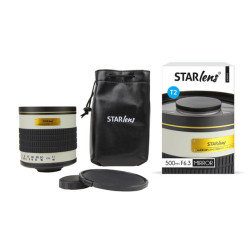 500 Mirror lens F6.3 Starblitz