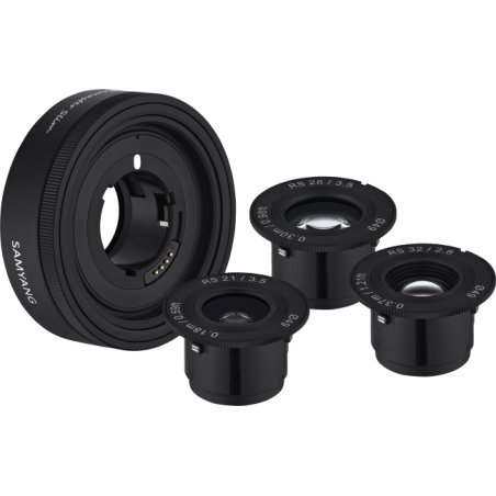 Remaster Slim Prime Lens Set - 21mm, 28mm & 32mm for Sony FE Samyang