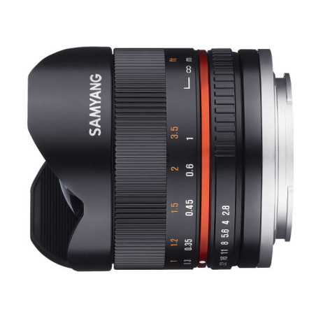8mm F2.8 UMC fisheye II Sony E black