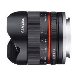 8mm F2.8 UMC fisheye II Fuji X black