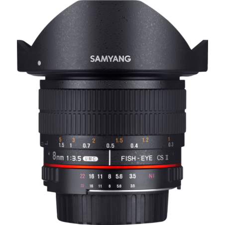 8mm F3.5 UMC fisheye CSII Canon EF-S