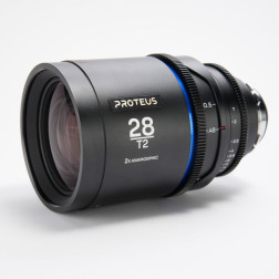 Proteus 2X Anamorphic 28mm T2 - Blue (Feet) - Arri PL/Canon EF