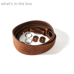 5209 Universal Leather Camera Shoulder Strap Brown SmallRig