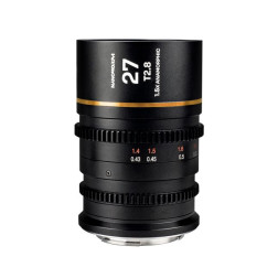 Nanomorph 27mm T2.8 1.5X S35 (Amber) Canon RF