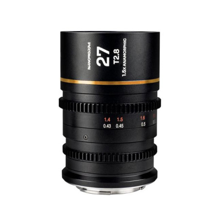 Nanomorph 27mm T2.8 1.5X S35 (Amber) Canon RF