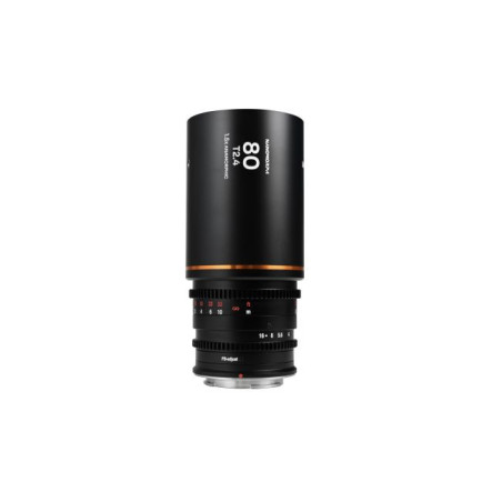 Nanomorph 80mm T2.4 1.5X S35 (Amber) Sony E Laowa