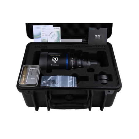 Proteus 2X Anamorphic 20mm T2 PL/EF - Blue (Meter)