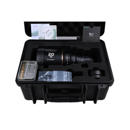 Proteus 2X Anamorphic 20mm T2 PL/EF - Amber (Meter)