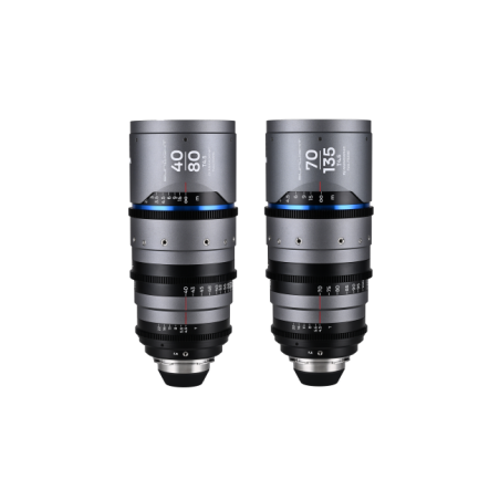 Sunlight 2X Anamorphic Zoom 2-Lens Bundle PL (40-80mm,70-135mm) (Blue)