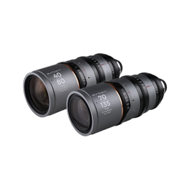 Sunlight 2X Anamorphic Zoom 2-Lens Bundle PL (40-80mm,70-135mm) (Amber)