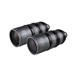 Sunlight 2X Anamorphic Zoom 2-Lens Bundle PL (40-80mm,70-135mm) (Silver)