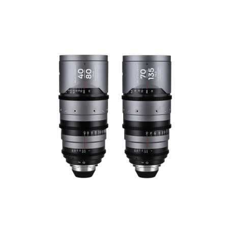 Sunlight 2X Anamorphic Zoom 2-Lens Bundle PL (40-80mm,70-135mm) (Clear) Laowa