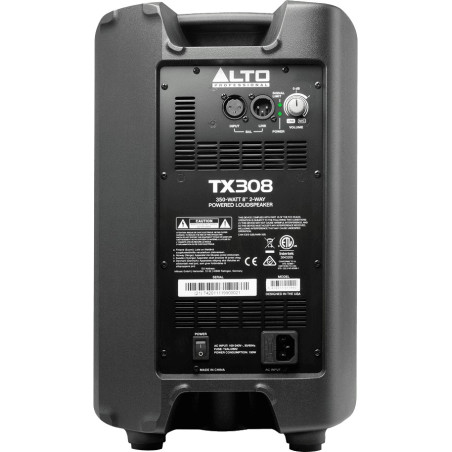 TX308 - Enceintes TX3 - 8" bi-amplifiÃ© 350W