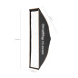 5370 FS-30120 Quick-Setup Folding Strip Softbox