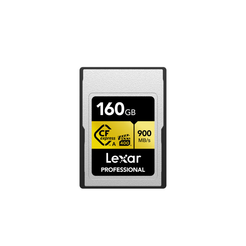 CFexpress PRO Type A Gold Series 160GB - R900/W800MB/s - VPG400 CFexpress PRO Type A Gold Series 160GB - R900/W800MB/s - VPG400