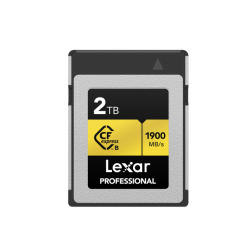 CFexpress PRO Type B Gold series 2TB - R1900/W1500MB/s Lexar