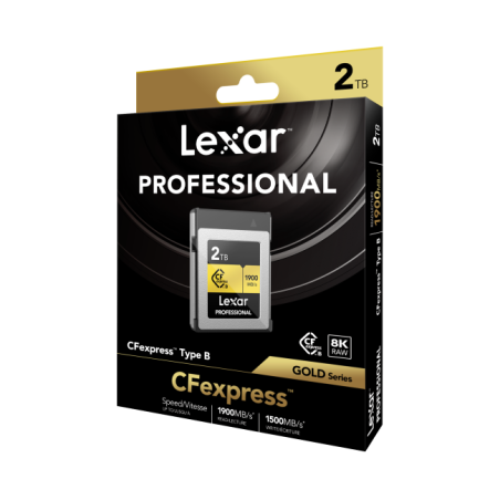 CFexpress PRO Type B Gold series 2TB - R1900/W1500MB/s