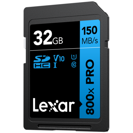 SDHC 800x PRO Blue Series 32GB UHS1 V10 Read 150MB/s