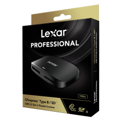 Professional CFexpress Type B / SD UHS-II USB 3.2 Gen2 Reader