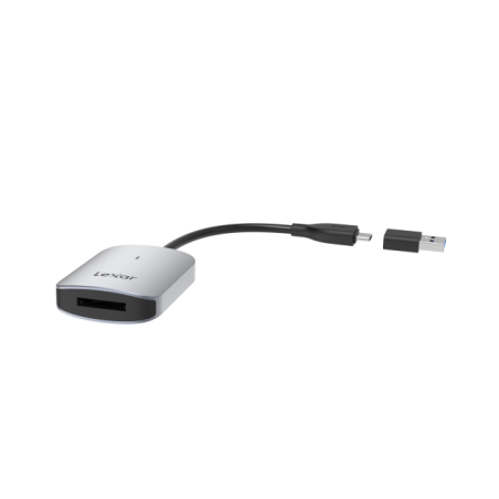 Professional CFexpress Type A USB 3.2 Gen2 USB-A & USB-C Reader