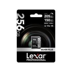 SD Silver Plus UHS-1 256GB V30 R205/W150MB/s