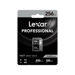SD Pro Silver Series UHS-II 1667x 256GB V60
