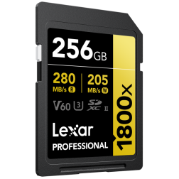 SD Pro Gold Series UHS-II 1800x 256GB V60