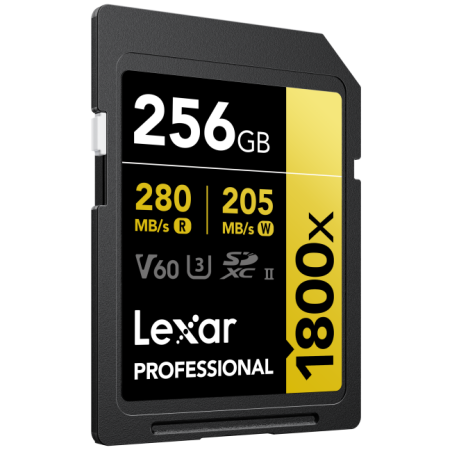 SD Pro Gold Series UHS-II 1800x 256GB V60