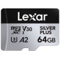microSDXC Silver Plus UHS-1 64GB V30 R205/W100MB/s