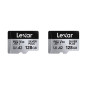 microSDXC Silver Plus UHS-1 128GB V30 R205/W150MB/s - 2PACK