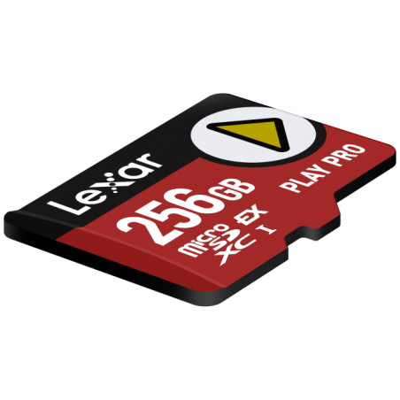 microSD Express 7.1 PLAY Pro 256GB up to R900/W600MB/s (104MB/s with UHS-I)