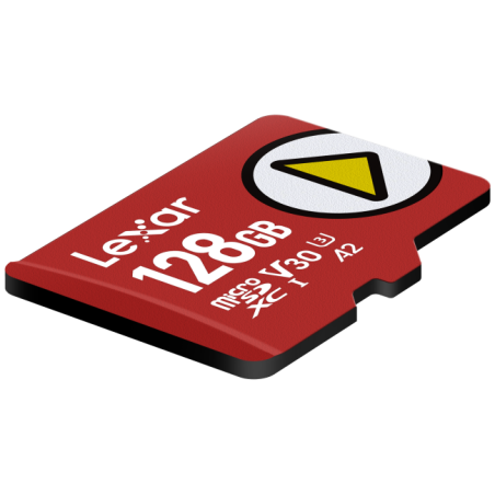 microSDXC PLAY UHS-I 128GB V30 R205/W140MB/s