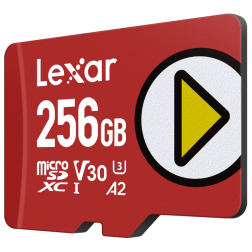 microSDXC PLAY UHS-I 256GB V30 R205/W140MB/s