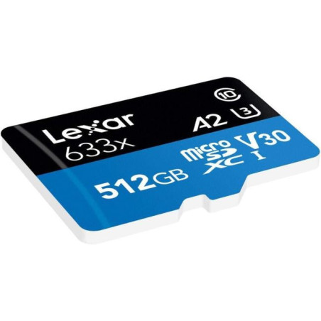 microSD Blue Series UHS-I 633x 512GB V30