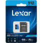 microSD Blue Series UHS-I 633x 512GB V30