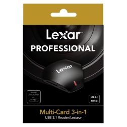 Reader Compact Flash - SD - microSD USB3.1