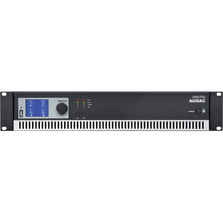 2 Canaux DSP - WAVEDYNAMICS 2 x 750W / 4 Ohms 2 Canaux D AUDAC