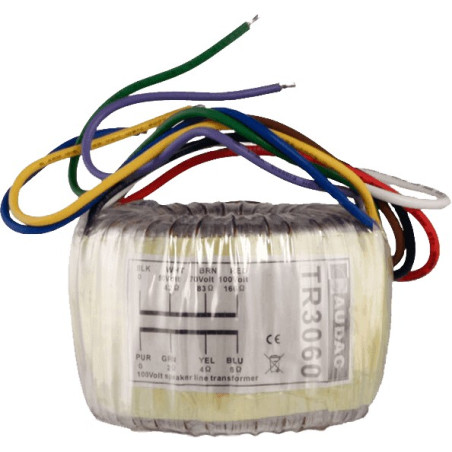 Tranfos 100V - Transfo 100V Ampli - 60W AUDAC