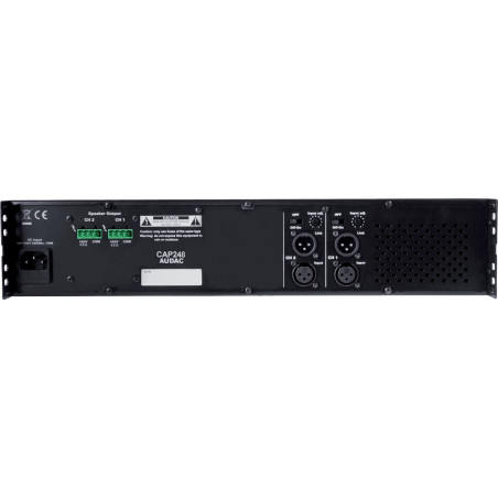 CAP248 2 canaux 480W  100V